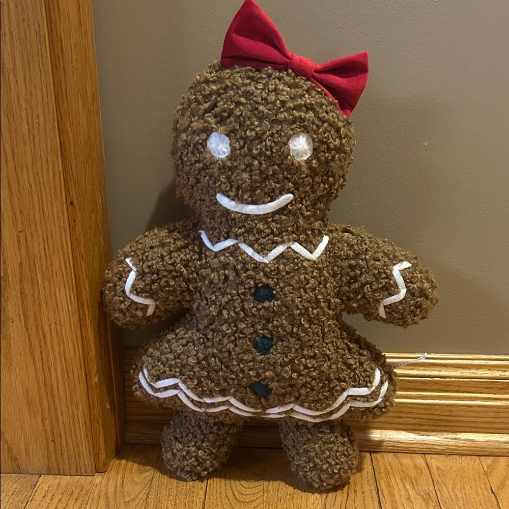 Pottery Barn Gingerbread Pillow